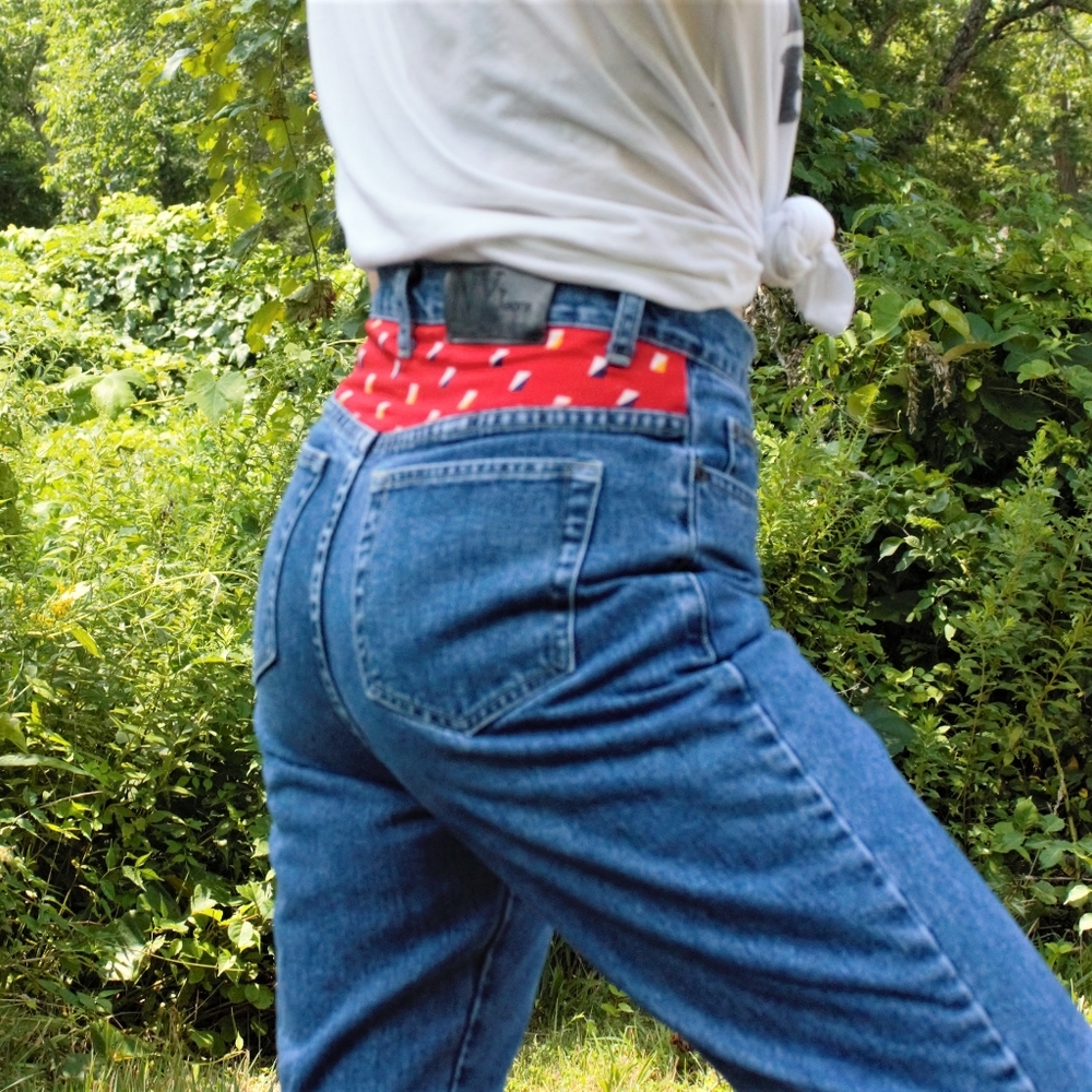 Custom Upcycled Vintage Jeans